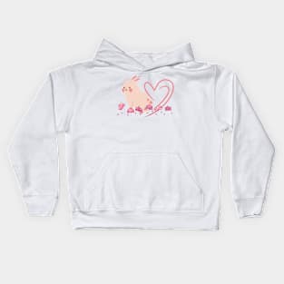 Garden Bunny Kids Hoodie